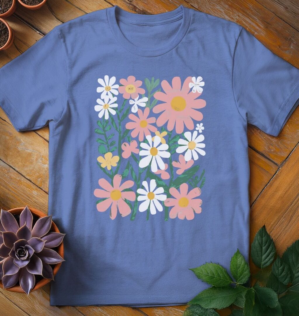 Flowers T-Shirt - Gardeners, Plant Lovers Gifts