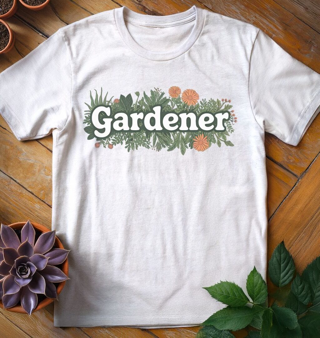 Gardener T-Shirt - Gardeners, Plant Lovers Gifts