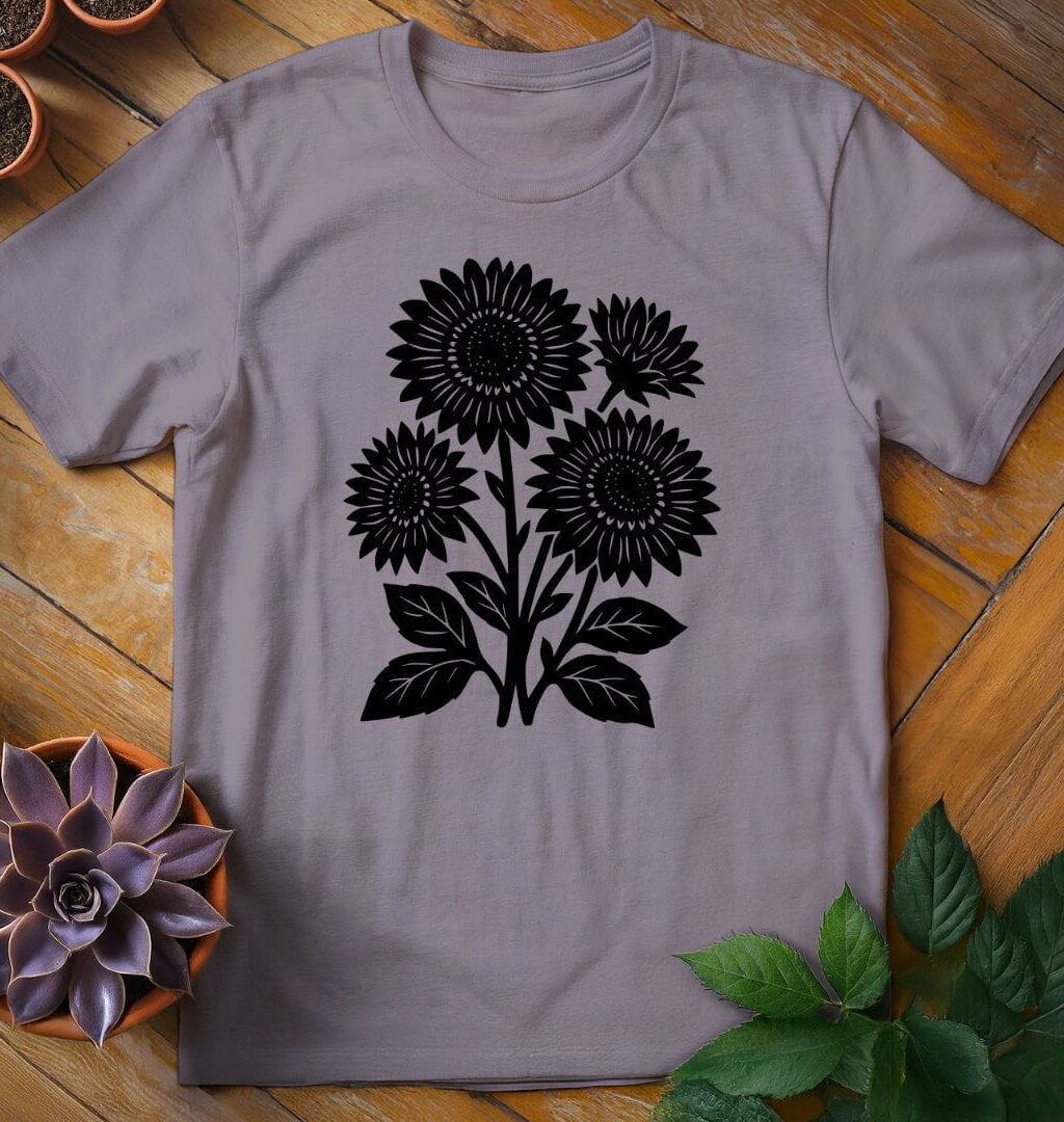 Sunflowers T-Shirt - Gardeners, Plant Lovers Gifts