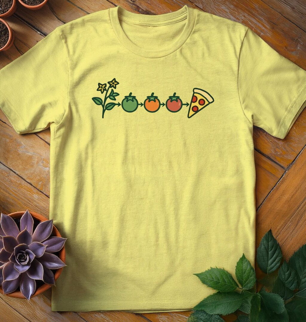 Tomato Evolution T-Shirt - Gardeners, Plant Lovers Gifts