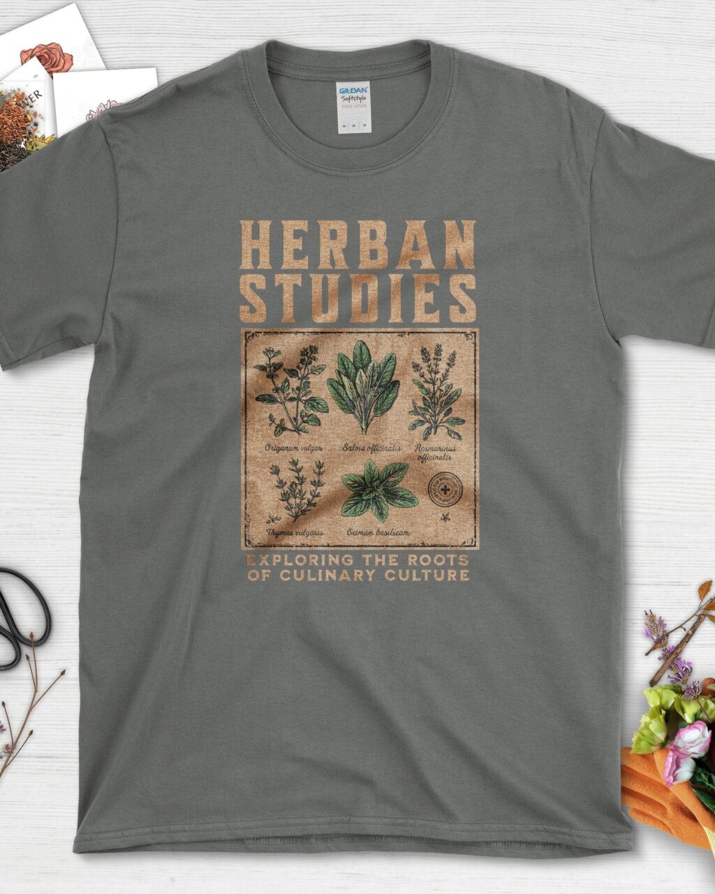 Herban Studies T-Shirt - Gardeners, Plant Lovers Gifts