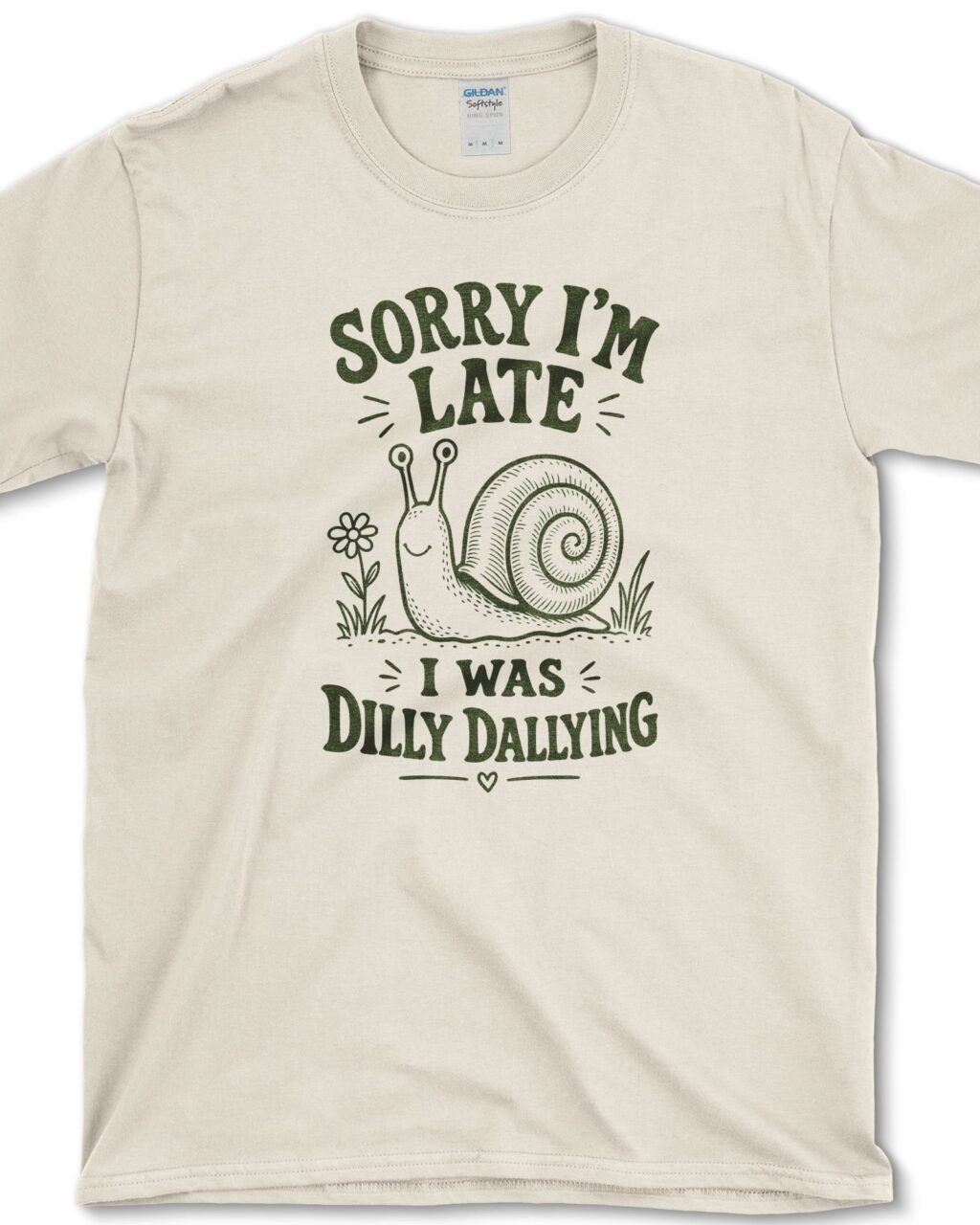 Sorry I'm Late T-Shirt - Gardeners, Plant Lovers Gifts