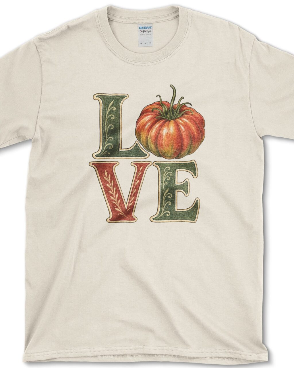 Alternative view of Tomato Love T-Shirt - Gardeners, Plant Lovers Gifts